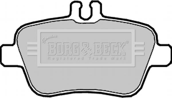 Borg & Beck BBP2329 - Комплект спирачно феродо, дискови спирачки vvparts.bg