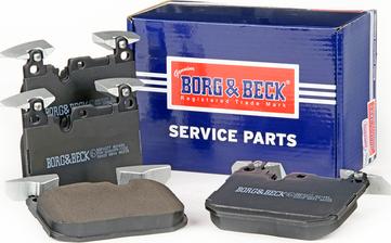 Borg & Beck BBP2377 - Комплект спирачно феродо, дискови спирачки vvparts.bg