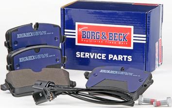 Borg & Beck BBP2292 - Комплект спирачно феродо, дискови спирачки vvparts.bg