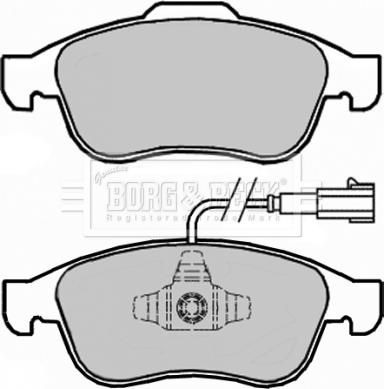 FTE 9002137 - Комплект спирачно феродо, дискови спирачки vvparts.bg