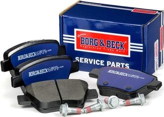 Borg & Beck BBP2242 - Комплект спирачно феродо, дискови спирачки vvparts.bg