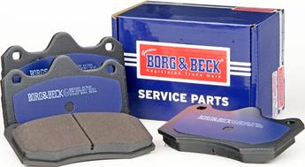 Borg & Beck BBP2259 - Комплект спирачно феродо, дискови спирачки vvparts.bg