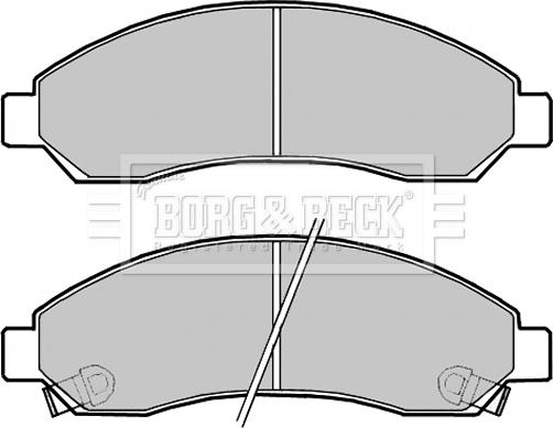 MK Kashiyama BP-3514 - Комплект спирачно феродо, дискови спирачки vvparts.bg