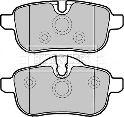 OSSCA 28236 - Комплект спирачно феродо, дискови спирачки vvparts.bg