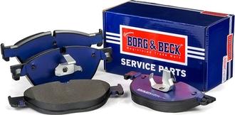 Borg & Beck BBP2218 - Комплект спирачно феродо, дискови спирачки vvparts.bg