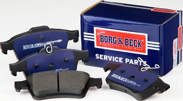 Borg & Beck BBP2288 - Комплект спирачно феродо, дискови спирачки vvparts.bg