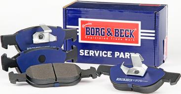 Borg & Beck BBP2237 - Комплект спирачно феродо, дискови спирачки vvparts.bg