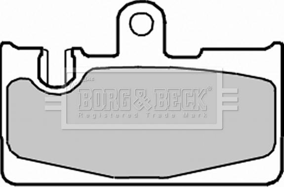 Borg & Beck BBP2229 - Комплект спирачно феродо, дискови спирачки vvparts.bg