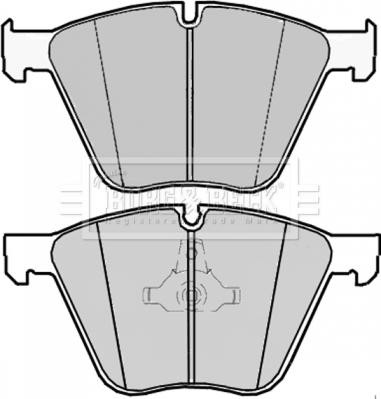 GMC 2443601 - Комплект спирачно феродо, дискови спирачки vvparts.bg