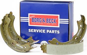 Borg & Beck BBS6499 - Комплект спирачна челюст, ръчна спирачка vvparts.bg