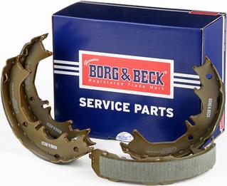 Borg & Beck BBS6462 - Комплект спирачна челюст, ръчна спирачка vvparts.bg