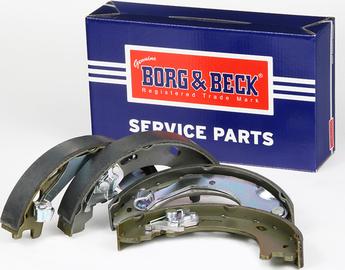 Borg & Beck BBS6416 - Комплект спирачна челюст, ръчна спирачка vvparts.bg