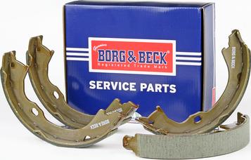 Borg & Beck BBS6430 - Комплект спирачна челюст, ръчна спирачка vvparts.bg