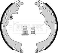 Borg & Beck BBS6433 - Комплект спирачна челюст vvparts.bg