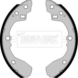 Borg & Beck BBS6470 - Комплект спирачна челюст vvparts.bg