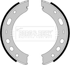 Borg & Beck BBS6477 - Комплект спирачна челюст, ръчна спирачка vvparts.bg