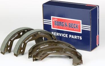 Borg & Beck BBS6513 - Комплект спирачна челюст, ръчна спирачка vvparts.bg