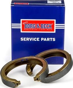 Borg & Beck BBS6525 - Комплект спирачна челюст, ръчна спирачка vvparts.bg