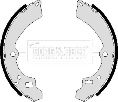 Borg & Beck BBS6069 - Комплект спирачна челюст vvparts.bg