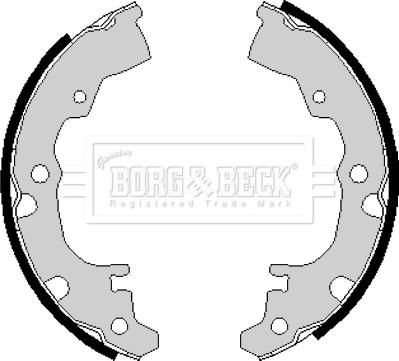 Borg & Beck BBS6144 - Комплект спирачна челюст vvparts.bg