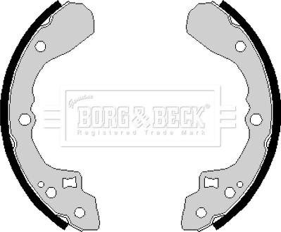Borg & Beck BBS6145 - Комплект спирачна челюст vvparts.bg