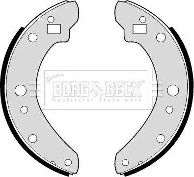 Borg & Beck BBS6174 - Комплект спирачна челюст vvparts.bg