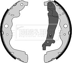 Borg & Beck BBS6399 - Комплект спирачна челюст vvparts.bg