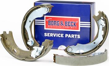 Borg & Beck BBS6394 - Комплект спирачна челюст, ръчна спирачка vvparts.bg