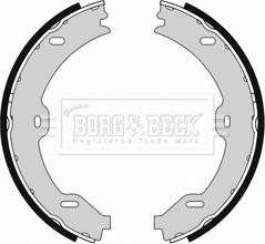 Borg & Beck BBS6393 - Комплект спирачна челюст, ръчна спирачка vvparts.bg