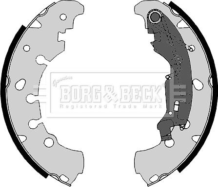 Borg & Beck BBS6364 - Комплект спирачна челюст vvparts.bg