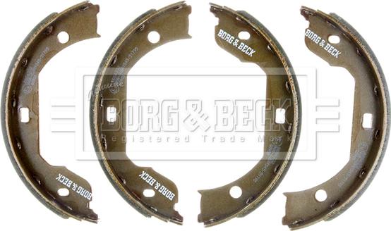 Borg & Beck BBS6332 - Комплект спирачна челюст, ръчна спирачка vvparts.bg