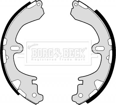 Borg & Beck BBS6249 - Комплект спирачна челюст vvparts.bg