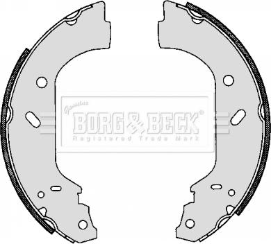 Borg & Beck BBS6265 - Комплект спирачна челюст vvparts.bg