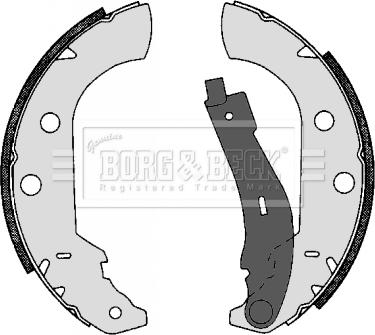 Borg & Beck BBS6268 - Комплект спирачна челюст vvparts.bg