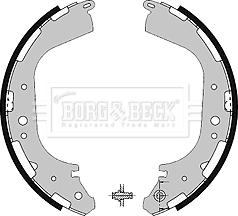 Borg & Beck BBS6200 - Комплект спирачна челюст vvparts.bg