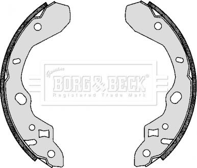 Borg & Beck BBS6275 - Комплект спирачна челюст vvparts.bg