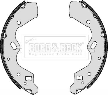 Borg & Beck BBS6276 - Комплект спирачна челюст vvparts.bg