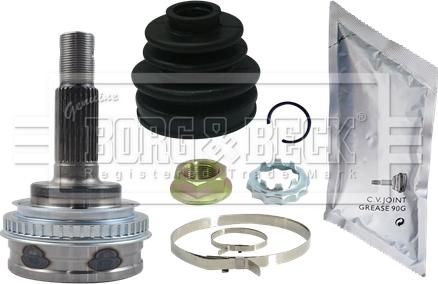 Borg & Beck BCJ1445 - Каре комплект, полуоска vvparts.bg