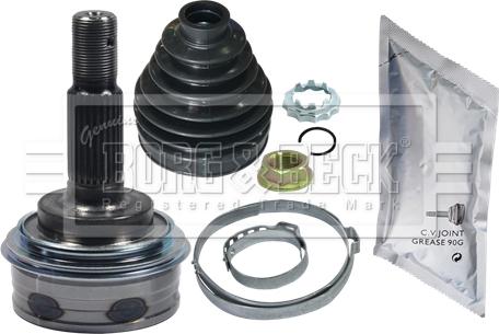 Borg & Beck BCJ1505 - Каре комплект, полуоска vvparts.bg