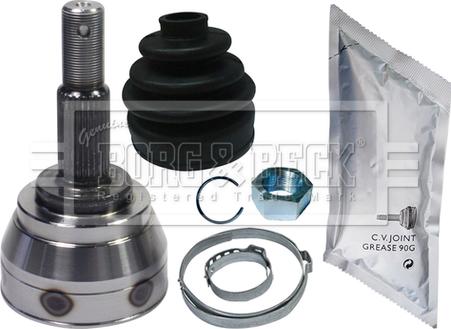 Borg & Beck BCJ1255 - Каре комплект, полуоска vvparts.bg