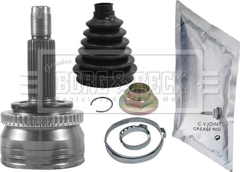 Borg & Beck BCJ1257 - Каре комплект, полуоска vvparts.bg