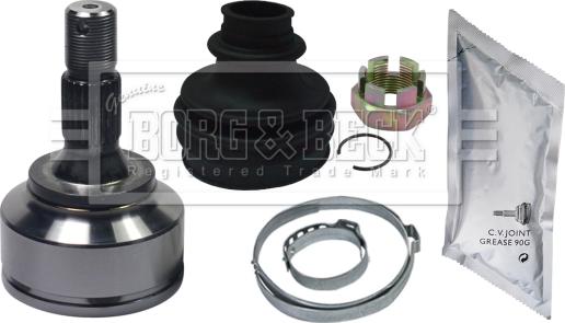 Borg & Beck BCJ1208 - Каре комплект, полуоска vvparts.bg