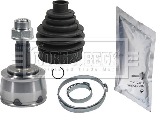 Borg & Beck BCJ1207 - Каре комплект, полуоска vvparts.bg