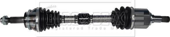 Borg & Beck BDS1079 - Полуоска vvparts.bg