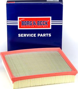 Borg & Beck BFA2587 - Въздушен филтър vvparts.bg