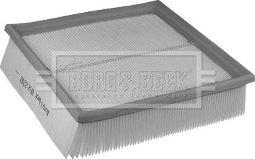 Borg & Beck BFA2292 - Въздушен филтър vvparts.bg