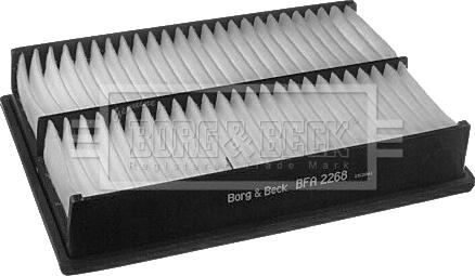 Borg & Beck BFA2268 - Въздушен филтър vvparts.bg