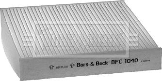 Borg & Beck BFC1040 - Филтър купе (поленов филтър) vvparts.bg