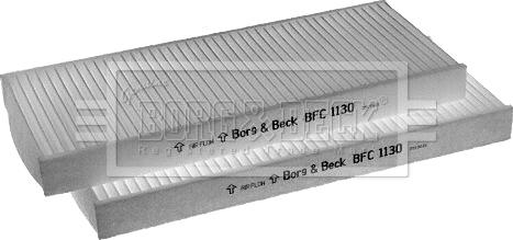 Borg & Beck BFC1130 - Филтър купе (поленов филтър) vvparts.bg