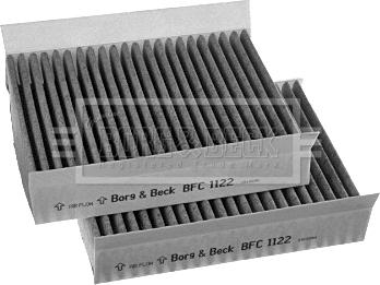 Borg & Beck BFC1122 - Филтър купе (поленов филтър) vvparts.bg